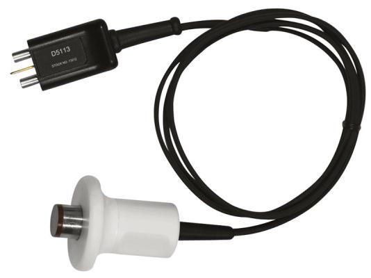 Transducer Ø 15.2 mm. 5.0MHz Measuring range 3-200 mm